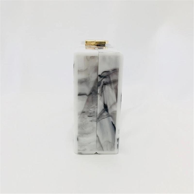 New Designer Wallet Chinoseries Marble Pattern Hangbags Ink Print Acrylic Clutch Purse Vintage Evening Bag Mini Messenger Bags