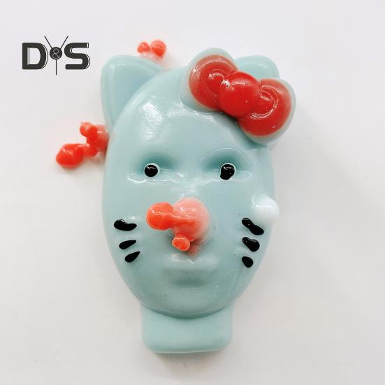 Игрушка для выдавливания прыщей Aliens Fidget Toy Многоразовая для детей и подростков, взрослых, для снятия стресса, мультяшная, для мужчин и женщин, игра для выдавливания прыщей на лице Aliens(Инструменты для наполнения не включены)