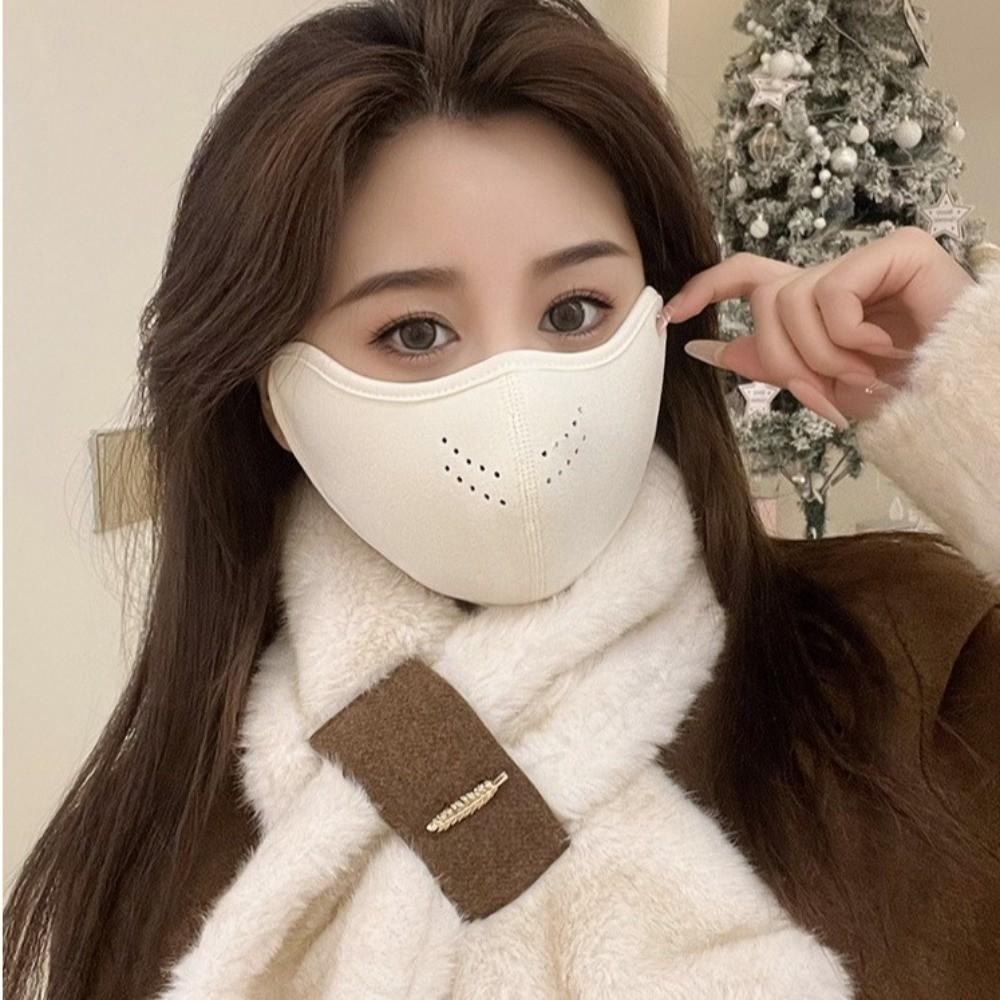 Dustproof Warm Mask Washable Face Cover New Face Mask Autumn and Winter