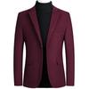 Woolen Small Suit Autumn and Winter Men's Jacket Business Casual Jacket Single Suit Men's