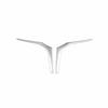 Steering Wheel Frame Cover Trim Fit For BMW 3-Series G20 - Silver Steel