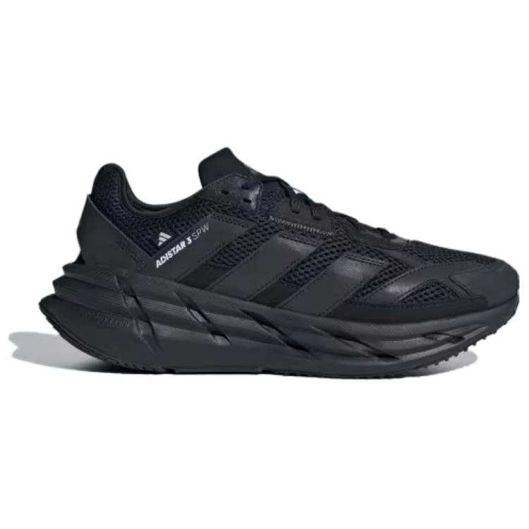 adidas ADISTAR 3 Износостойкие Низкие Беговые Кроссовки Мужские Черные JQ0755