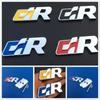 3D Metal Car Sticker Emblem Badge Auto Decal For Volk+swa+gen R Racing V+W Sagitar Touareg SR GR Accessories