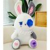 Adorable Rose-themed Plush Rabbit Toy Perfect For Halloween And Gift Giving