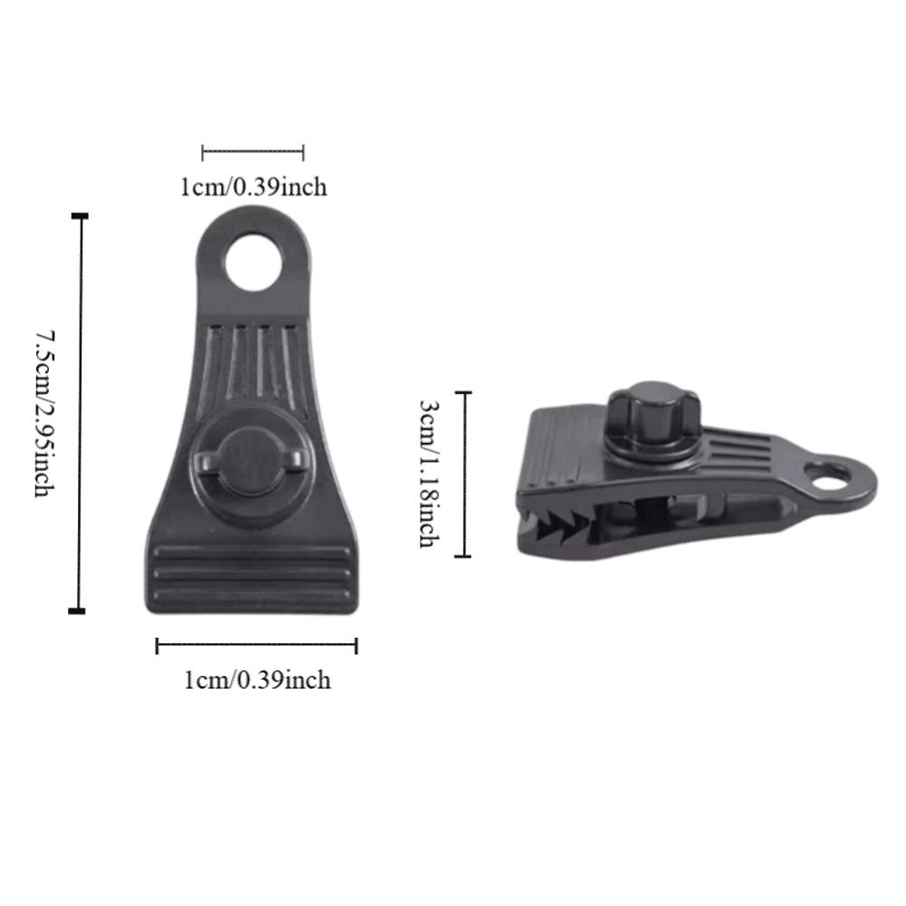Rubber Heavy Duty Clamps Fasteners Holder Tent Fasteners Fixings Windproof Clips Canopy Awnings