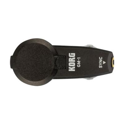 KORG GM-1 Метроном типа наушников с синхронизацией темпа (Набор из 2) - Идеально для марширующих оркестров, танцевальных команд и тренировок на открытом воздухе - Черный