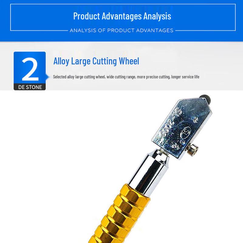 Handheld Multifunctional Glass and Tile Cutter