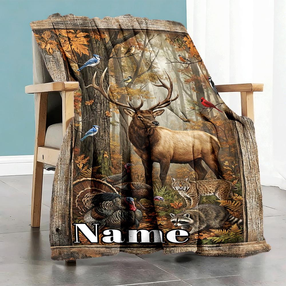 Football Player Home Customize Your Name Blankets Comfortable Soft Lightweight Allseason Multipurpose Blanket For Picnics Sofas Offices Beds Living