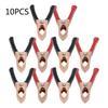 2/10/20Pcs 30A Car Clips Battery Clamps Crocodile Clip 70mm For Tester