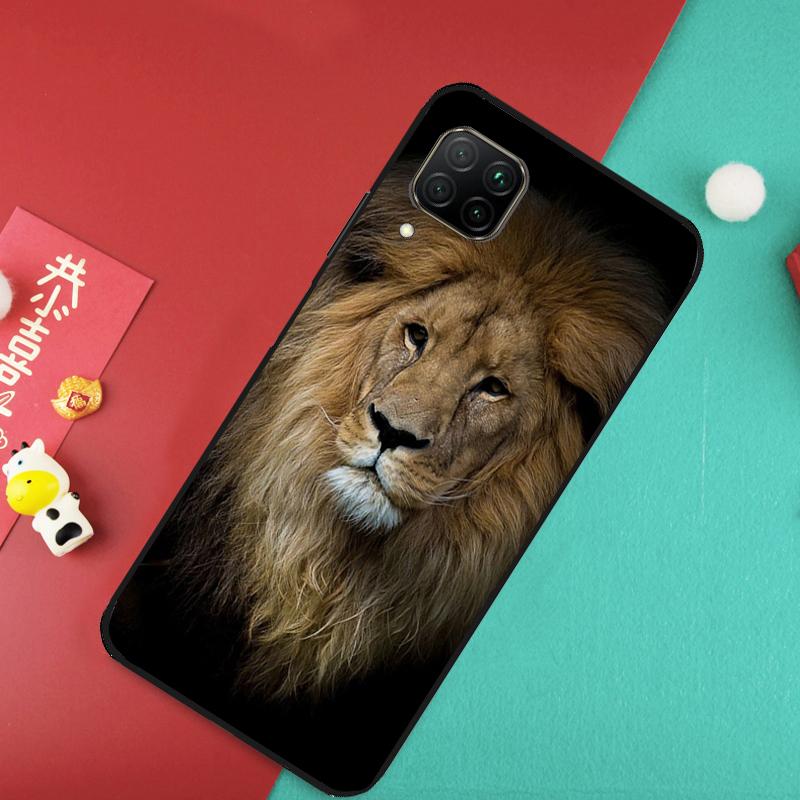 Чехол Животное Леопард Тигр Лев Для Huawei P20 P30 P40 Lite Nova 11 Pro 9 10 SE 3i 7i 11i 5T Y60 Y61 Y90 Y91 Y70 Чехол