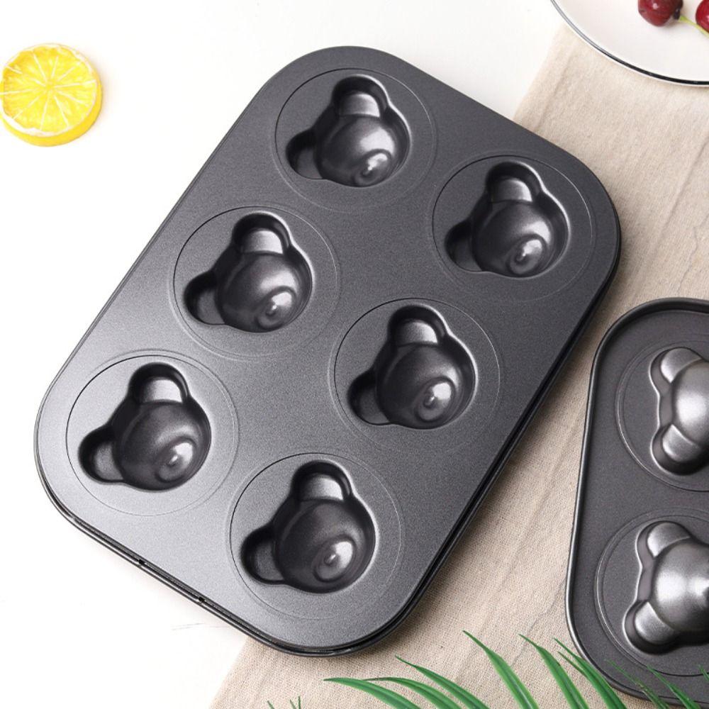 6/9/12 Cavity Cake Mold Non-stick Coating Baking Tray High-quality Muffins Moulds Cake Making