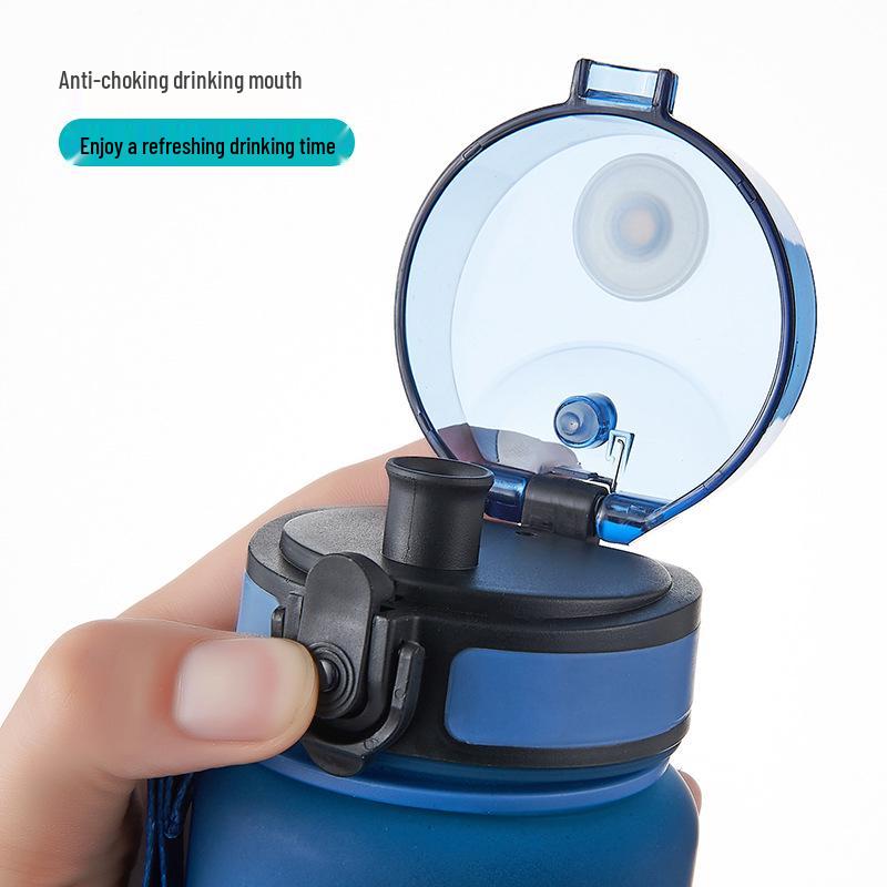 Бутылка для воды спортивная большой вместимости, ударопрочная - Портативный пластиковый стакан для студентов и любителей фитнеса