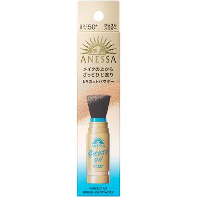 Anessa Perfect UV Powder-Brush 3 г SPF50+ PA++++ Уход Солнцезащитный Водостойкий Кисть Встроена