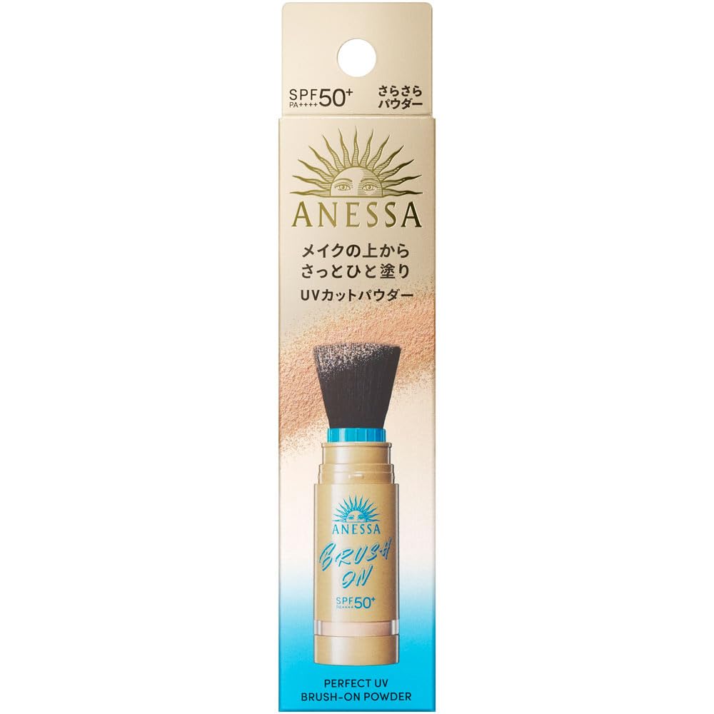 Anessa Perfect UV Brush-On Powder 3g SPF50+ PA++++ Care Sunscreen Waterproof Brush Integrated