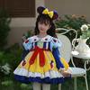 2025 Spring Girls' Lolita Princess Dress - Snow White Tutu Skirt