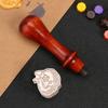 Sealing Wax Copper Head Classic Retro Special-shaped Enamel Wax Head Invitation Envelope 3D Stereoscopic Relief for Wedding Card