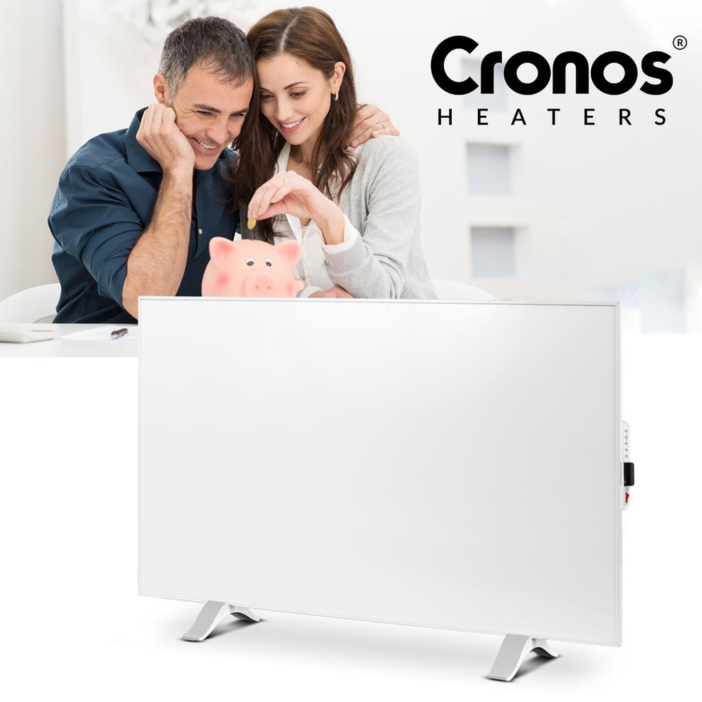 CRONOS Synthelith PRO CRP-980TWP White IR Heating Panel Kit + Legs