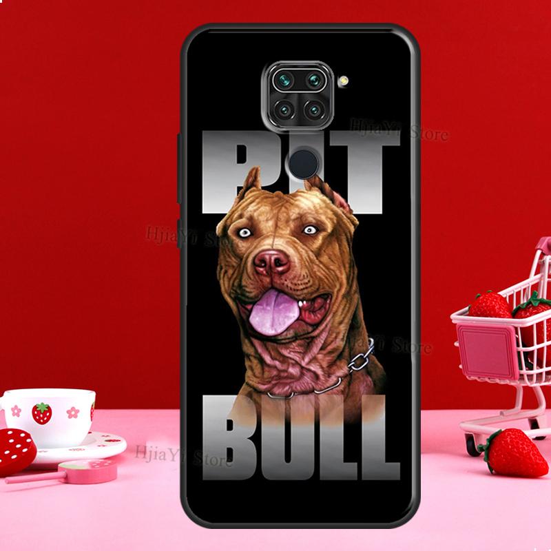 Pit Bull Lovely Dog Pitbull Case For Xiaomi Redmi Note 11 10 9 8 12 Pro Plus 12S 11S 10S Cover For Redmi 12C 10C 10A 9C