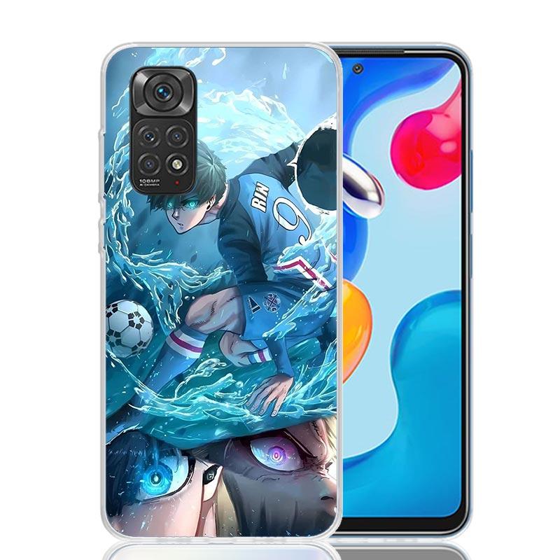 Чехол для телефона Blue Lock Исаги Ёити Для Xiaomi Redmi Note 10 9 9S 8 8T 7 5 Mi 12T 11T 10T 9T 15 Pro 14 Ultra 12 11 Lite 11i 12X