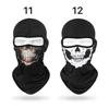 Fashion Outdoor Sports Skull Balaclava Mask Windproof Full Face Neck Gaiter Ninja Headgear Hat Motorcycle Riding Hiking Cycling Cap Masks