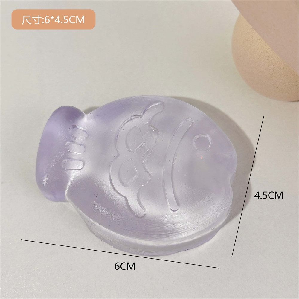 Pinching Cat Paw Fish Cat Paw Mini Mochi Ice Pressure Ball Toy Squeeze Toy Mini Mochi Ice Block
