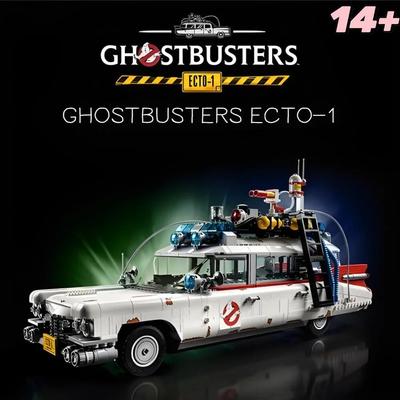 НОВЫЙ 2352 детали Ghostbusters ECTO-1 Креативный автомобиль 10274 Конструктор-пазл Модель Игрушечная модель автомобиля Подарок на праздник, День рождения, Рождество