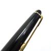 Очень хорошая перьевая ручка MONTBLANC Meisterstück Classic белая звезда Черное золото 14К Б/У