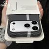 Тонкий чехол из углеродного волокна с текстурой кевлара для For Iphone 17 16 15 14 13 12 11 Pro Max Plus, противоударная, матовая, жесткая задняя крышка из ПК