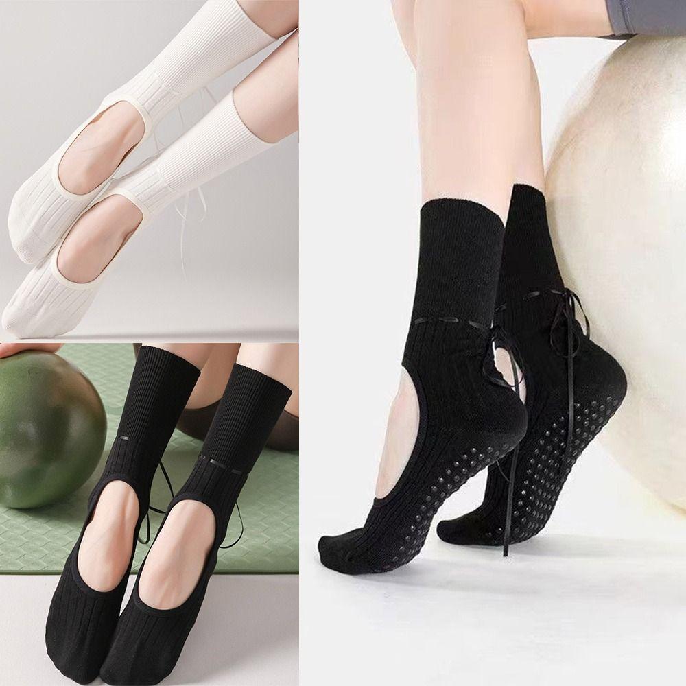 Cotton Yoga Socks Harajuku Street Mid Tube Socks New Pilates Socks