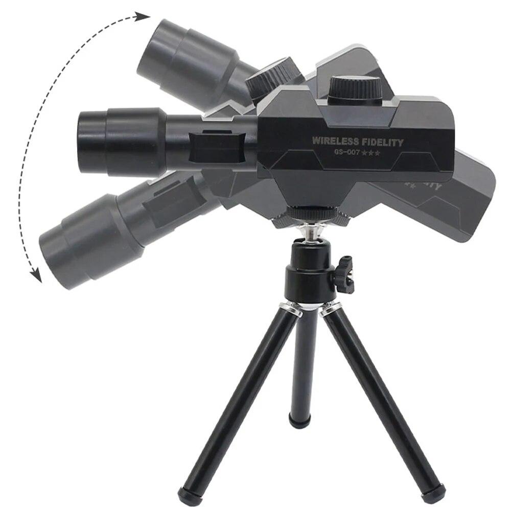 Цифровой телескоп Wi-Fi, 70-кратный зум, монокулярный монитор камеры 1920X1080 со штативом, управление через приложение для мобильного телефона, поддержка системы Android IOS