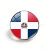 American Countries Flags Brooch Set, USA Canada Butterfly Clasp Travel Collectible Pins