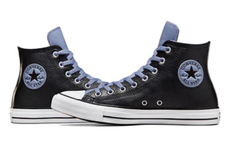 Кеды Chuck Taylor All Star Converse Кожаные Высокие 'Black Thunder Daze Blue' A06570C