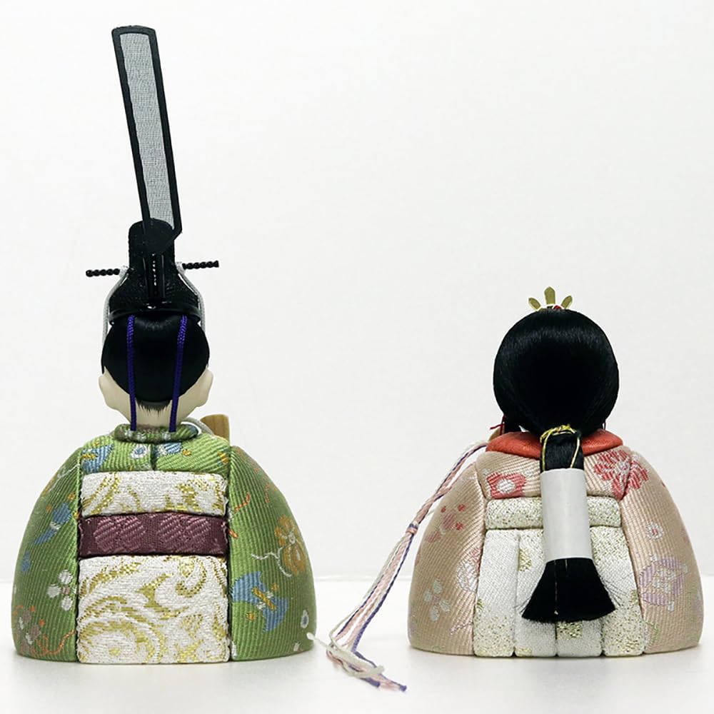 Hina Wooden Tsugumi Single Doll with Round Doll, Doll, Kotohoki, Tray, Natural, KTH-3201H2