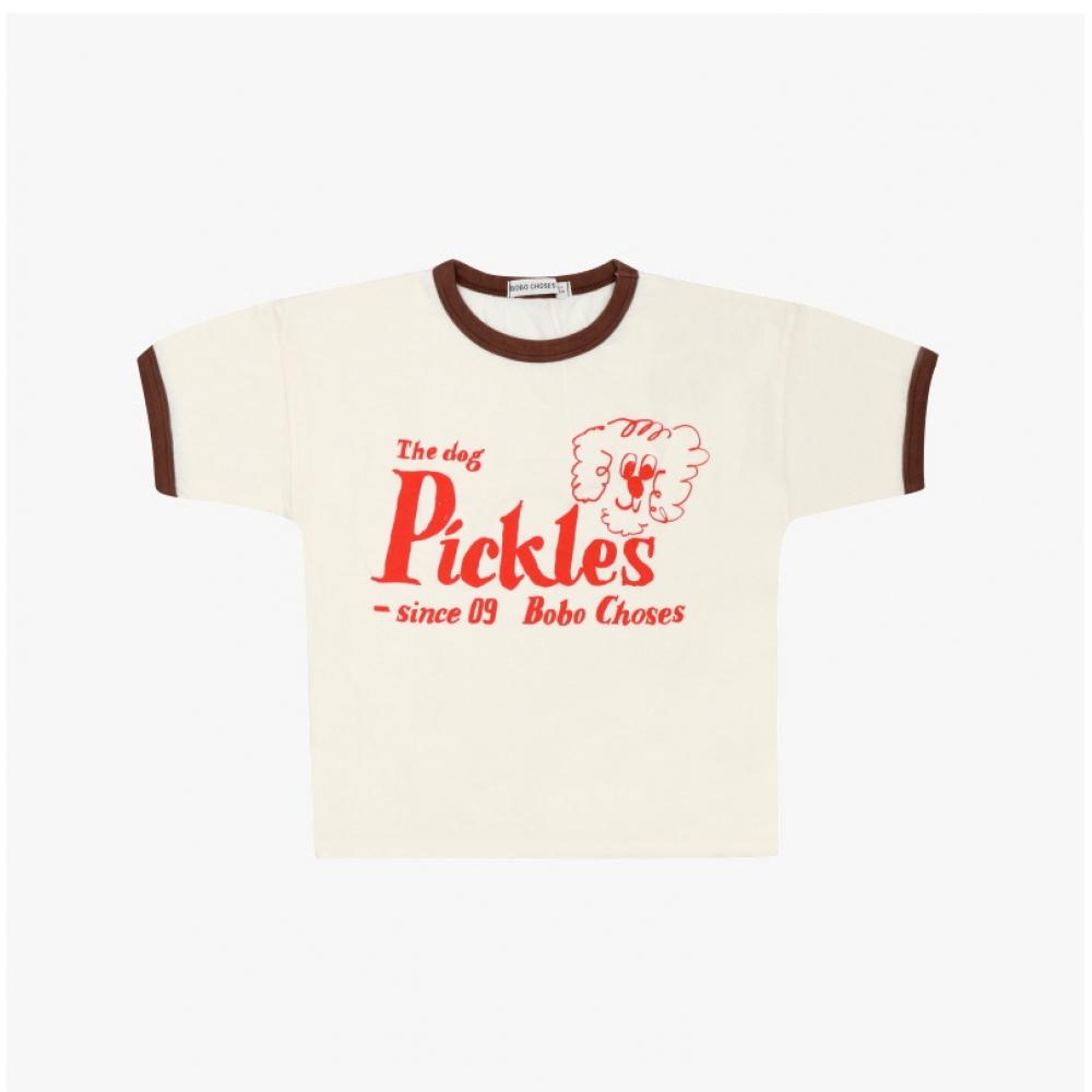 Bobo Choses Детская футболка с коротким рукавом Pickles The Dog B126ac017