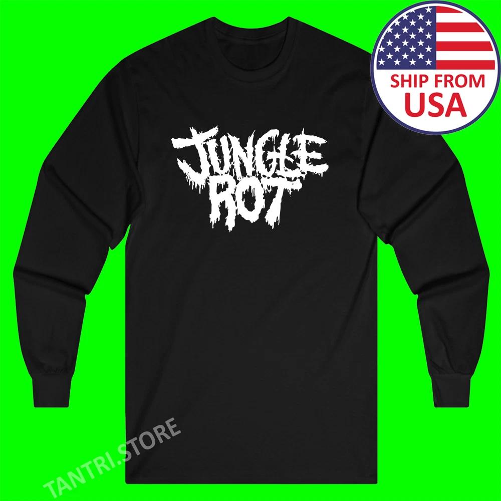 Jungle Rot Men's Black Size S to 2XL
