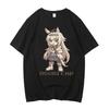 Umamusume cotton t-shirt men Breathable 2000s Pop Culture korean clothes t shirt Gothic Breathable harajuku Psychedelic5