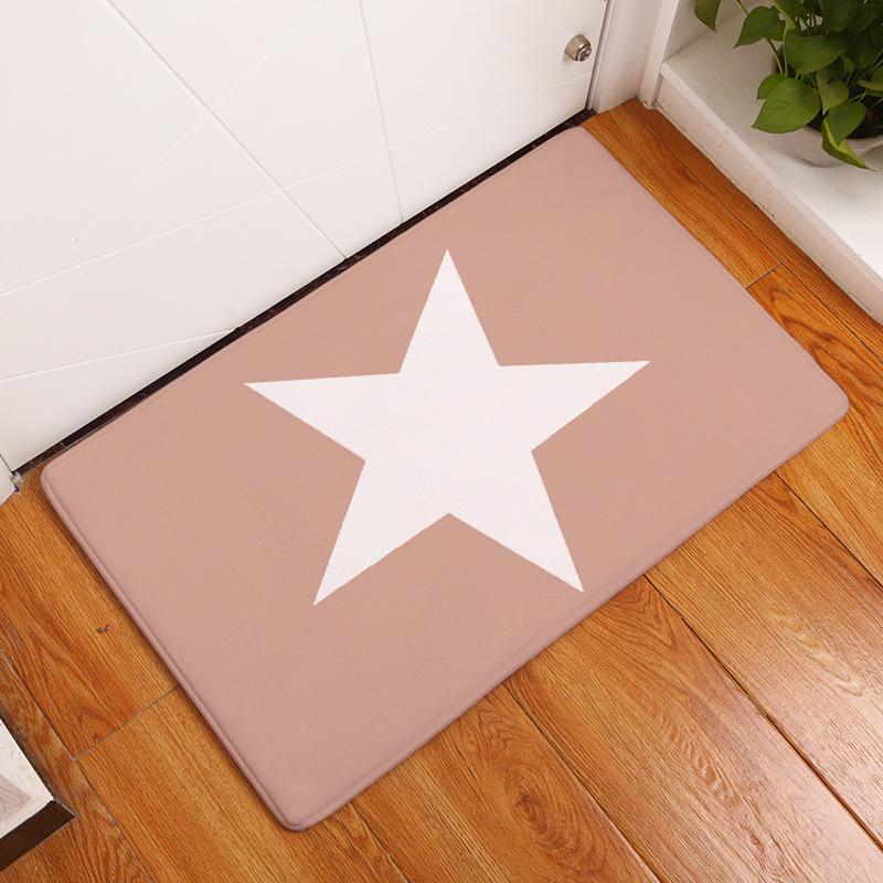 Нескользящий коврик для входной двери, небольшой ковер, домашний напольный коврик с геометрическим принтом, ковер для спальни, гостиной, коридора