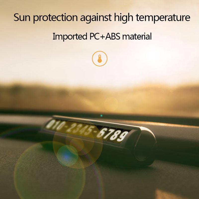 Временный парковочный номерной знак