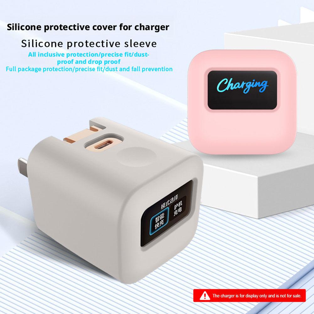 For Anker Nano Smart Charger Protective Cover Silicone Protector Anti Scratch Portable Power Source Shockproof Sleeve Shell