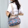 Casual Canvas Shoulder Bag, Printed Fabric Bag, Crossbody Bag, Fashionable Waterproof Nylon Bag, Travel Women's Bag