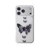 Чехол для телефона с рисунком бабочки в стиле туши для серии iPhone 12-15 Pro Max