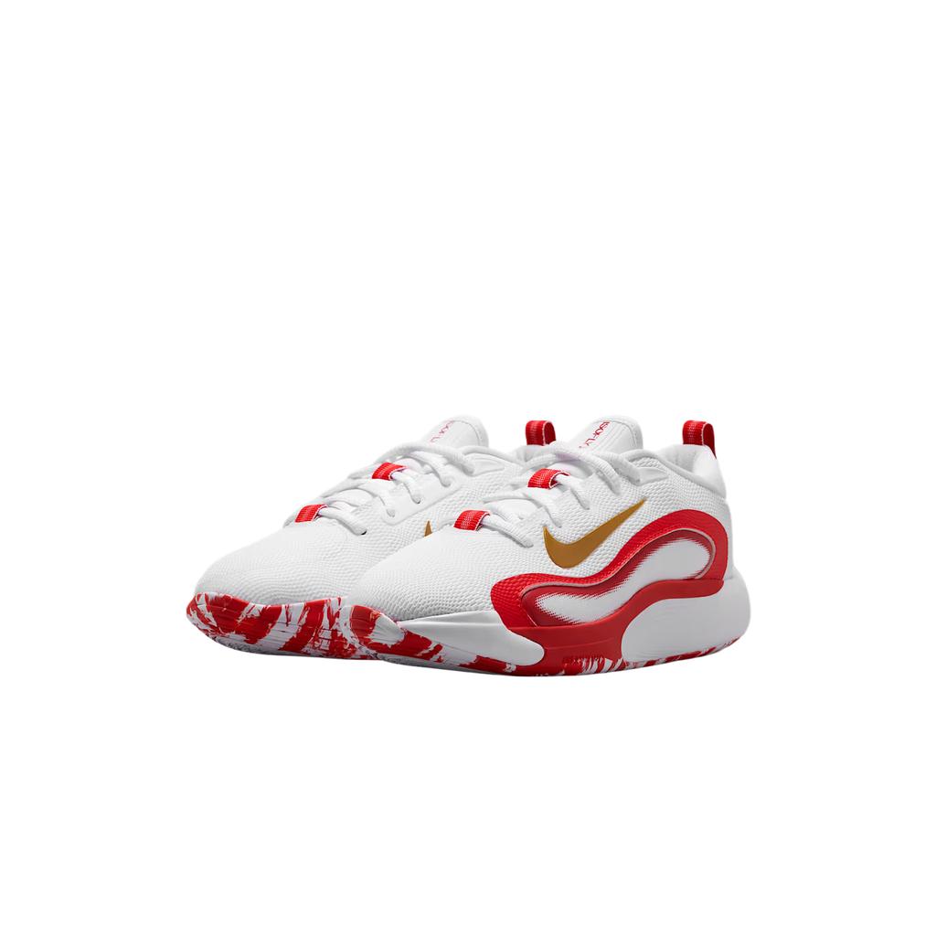Nike Isofly Круглый носок На шнуровке Амортизирующие Дышащие Низкие Баскетбольные кроссовки Детские кроссовки FN4384-102