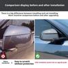 Real Carbon Fiber Rear View Mirrors Cover For Tesla Model Y Launch 2025+ Juniper 2025 Side Door Rearview Mirror Cover