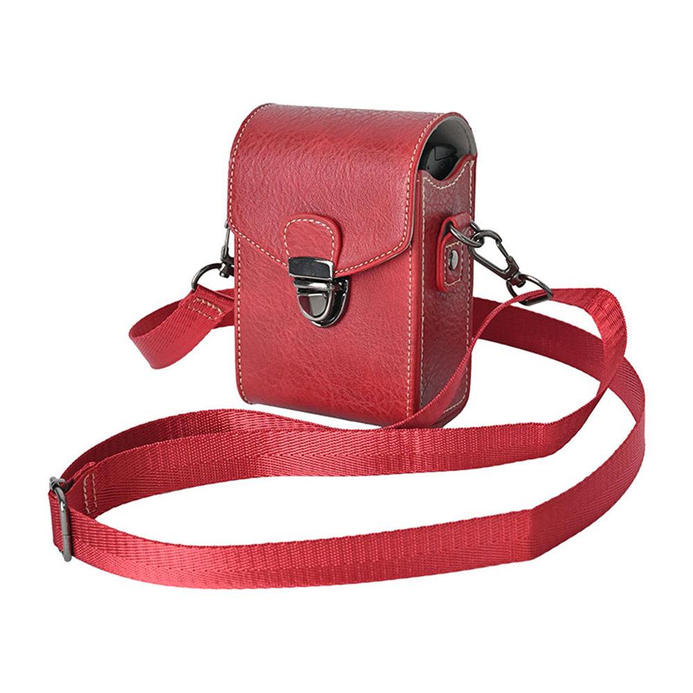 Универсальная сумка-чехол для камеры из ПУ кожи для Canon SX740 SX730 G7X2 G7X3 G9X M100 M200 Sony ZV1 ZV1F ZV1M2 HX90 Ricoh GR GR2 GR3