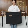 Half Apron with Pockets Waterproof Apron Stain-Resistant for Server Chef Cloth Solid Color Kitchen