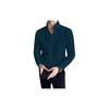 Dhruvi Trendz Мужская повседневная рубашка из полихлопка Regular Fit (DtMs6136_Бирюзовый_Xl)