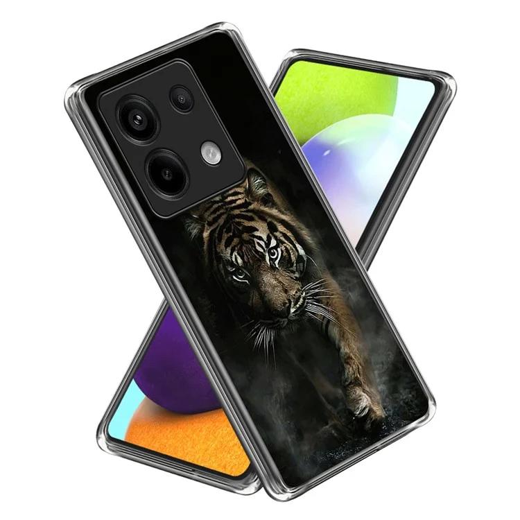 Для Xiaomi Redmi Note 13 Pro 5G / Poco X6 5G чехол Slim-Fit Pattern Printing TPU задняя крышка телефона