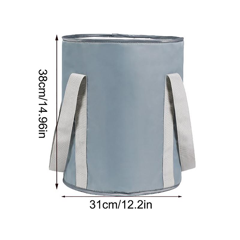 1 шт. Портативная складная ванна для ног с ручками, идеально подходит для замачивания ног во время путешествий, кемпинга и активного отдыха