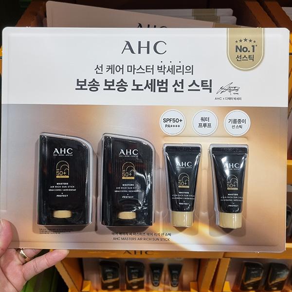 AHC Masters Солнцезащитный стик и крем для лица Combined Outdoor Pack