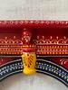 Hand-Painted Wooden Jharokha Frame: Indian Wall Decor